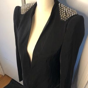 COPY - COPY - Amazingly Cool, Rocker Zara Studded Blazer